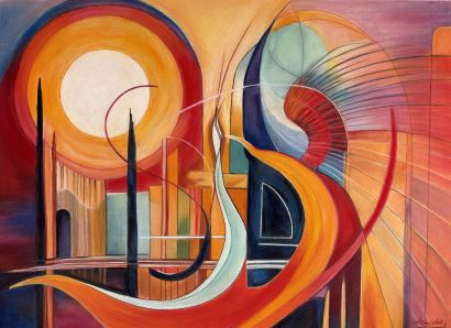 The Phoenix Reborn - a Paint Artowrk by Aria Artis